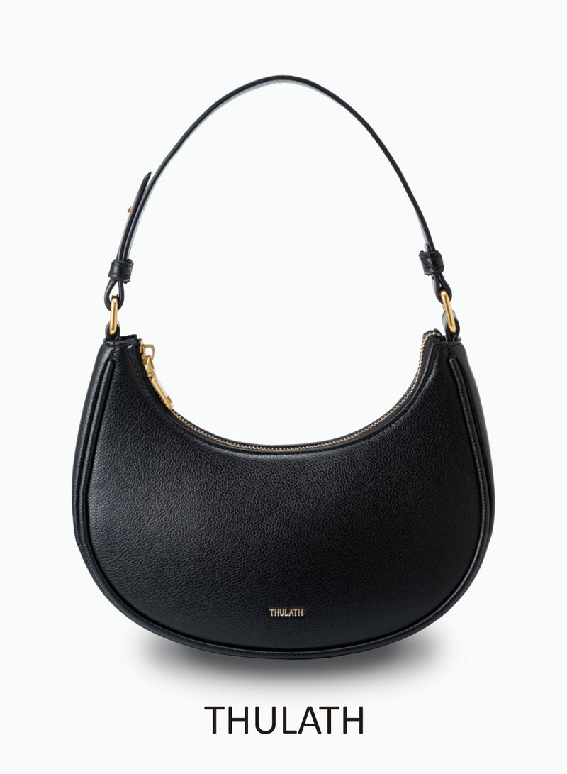 Thulath Women's Shoulder Bag, Vegan Leather Shoulder Bag, women's commuter shoulder bag crossbody bag crescent bag type underarm bag, The perfect gift choice - Image 1